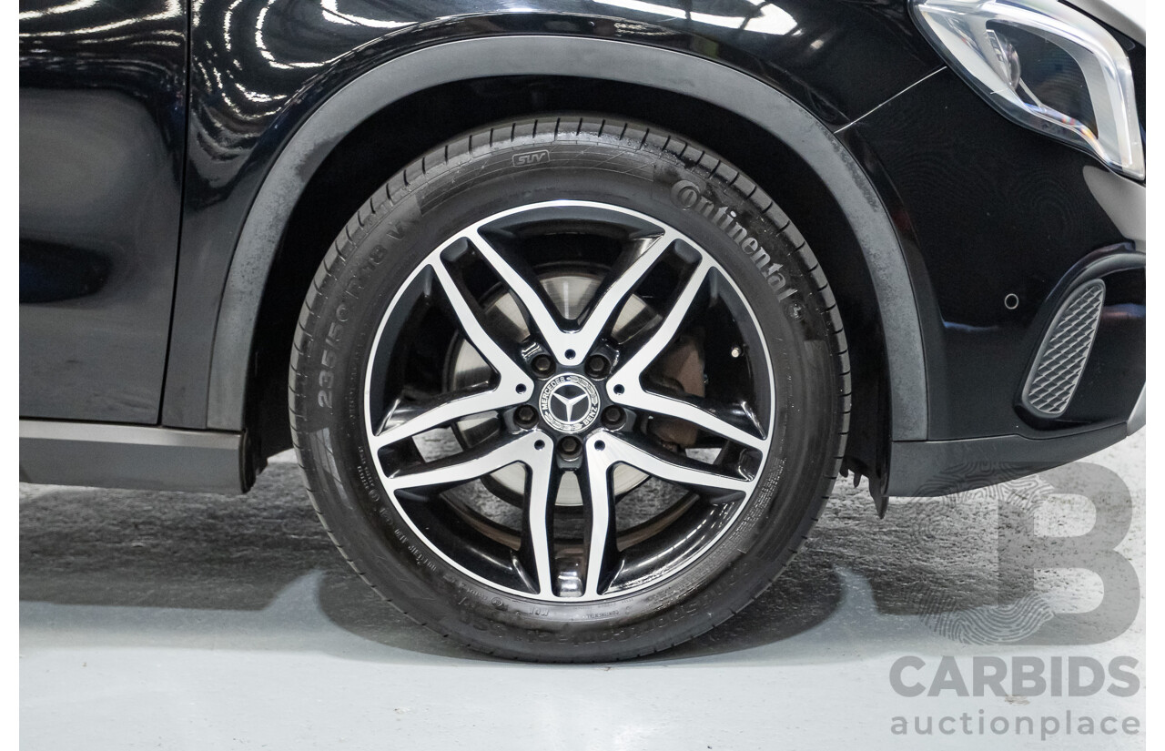 7/2017 Mercedes-Benz GLA 180 X156 MY17.5 4d Wagon Cosmos Black Metallic Turbo 1.6L