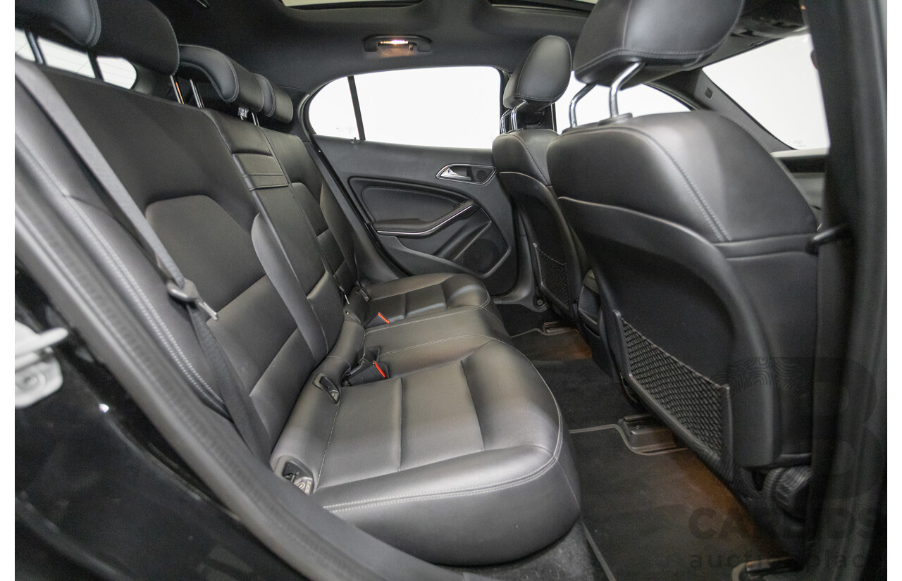 7/2017 Mercedes-Benz GLA 180 X156 MY17.5 4d Wagon Cosmos Black Metallic Turbo 1.6L