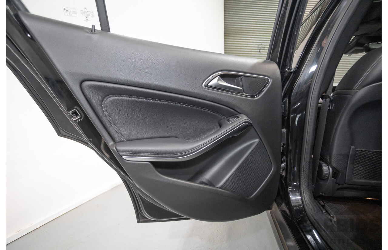 7/2017 Mercedes-Benz GLA 180 X156 MY17.5 4d Wagon Cosmos Black Metallic Turbo 1.6L