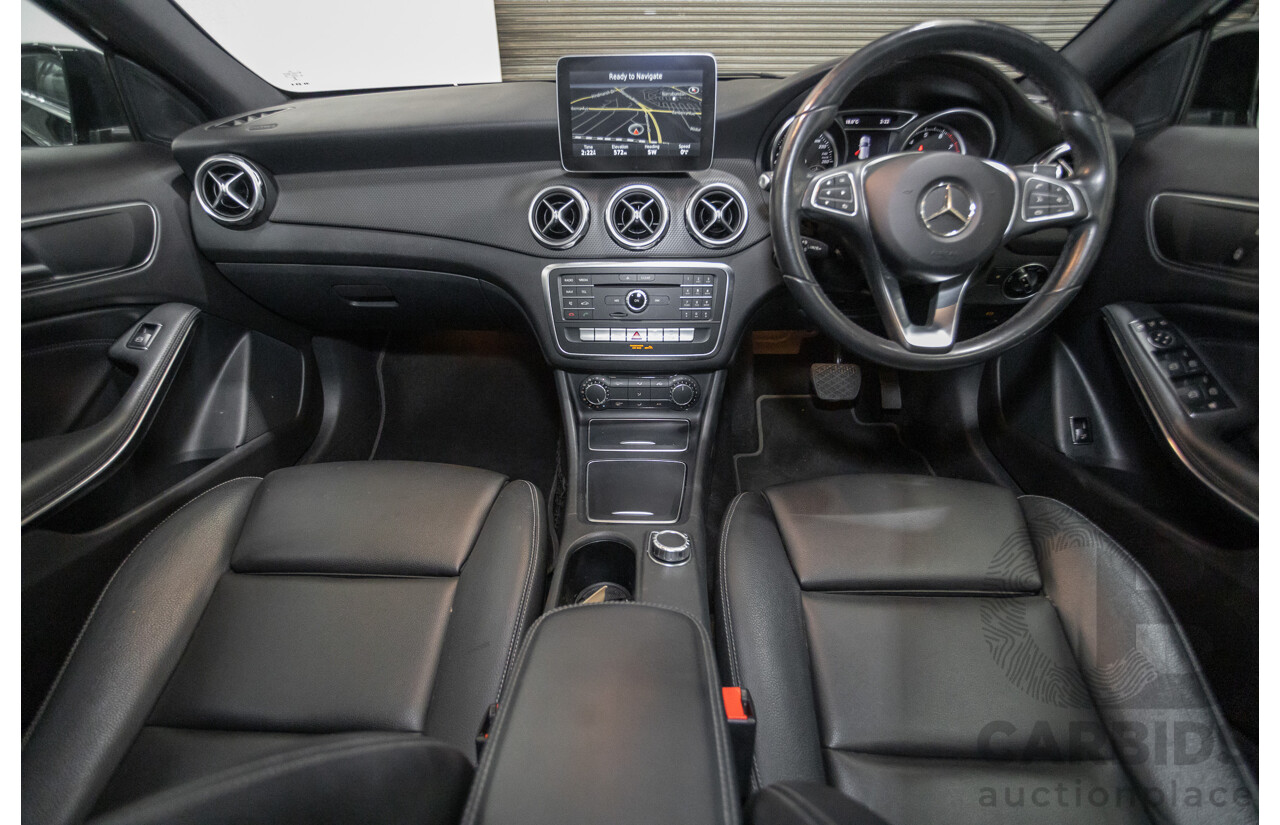 7/2017 Mercedes-Benz GLA 180 X156 MY17.5 4d Wagon Cosmos Black Metallic Turbo 1.6L