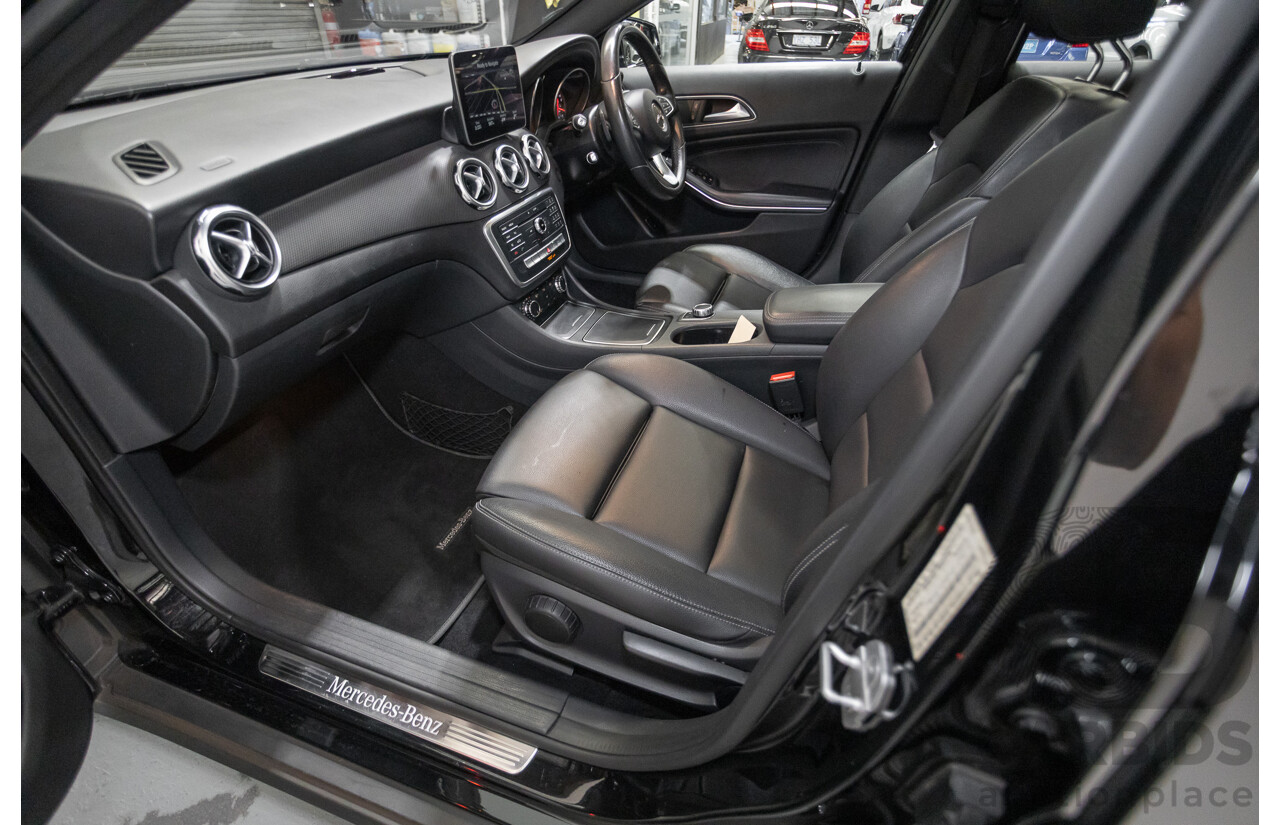 7/2017 Mercedes-Benz GLA 180 X156 MY17.5 4d Wagon Cosmos Black Metallic Turbo 1.6L
