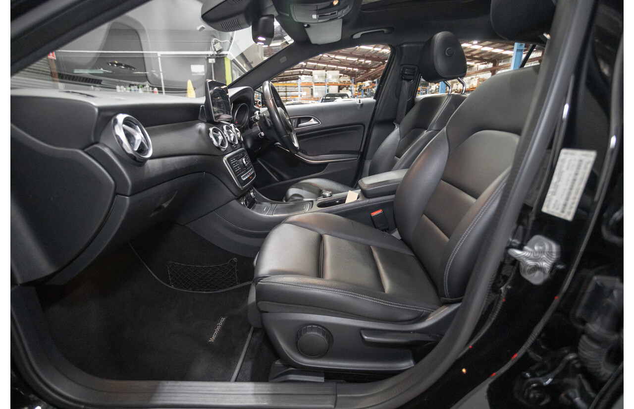 7/2017 Mercedes-Benz GLA 180 X156 MY17.5 4d Wagon Cosmos Black Metallic Turbo 1.6L