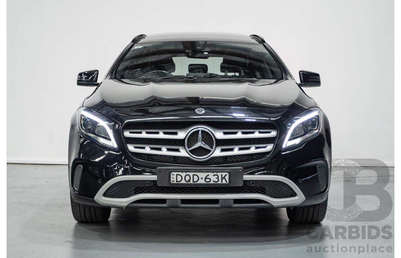 7/2017 Mercedes-Benz GLA 180 X156 MY17.5 4d Wagon Cosmos Black Metallic Turbo 1.6L