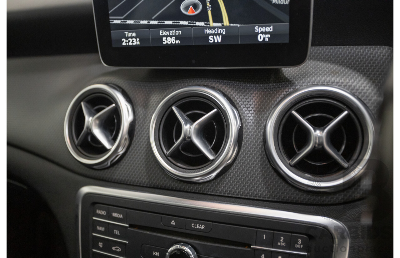 7/2017 Mercedes-Benz GLA 180 X156 MY17.5 4d Wagon Cosmos Black Metallic Turbo 1.6L