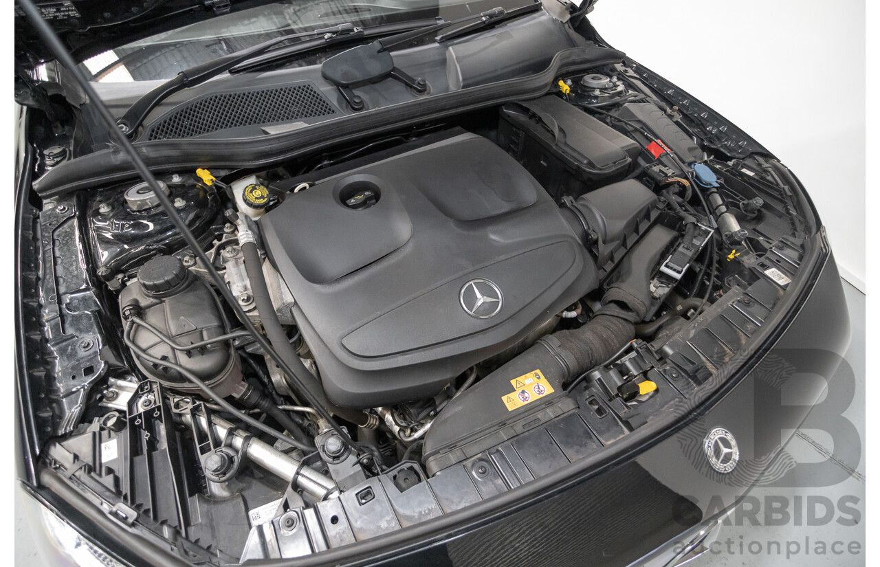 7/2017 Mercedes-Benz GLA 180 X156 MY17.5 4d Wagon Cosmos Black Metallic Turbo 1.6L