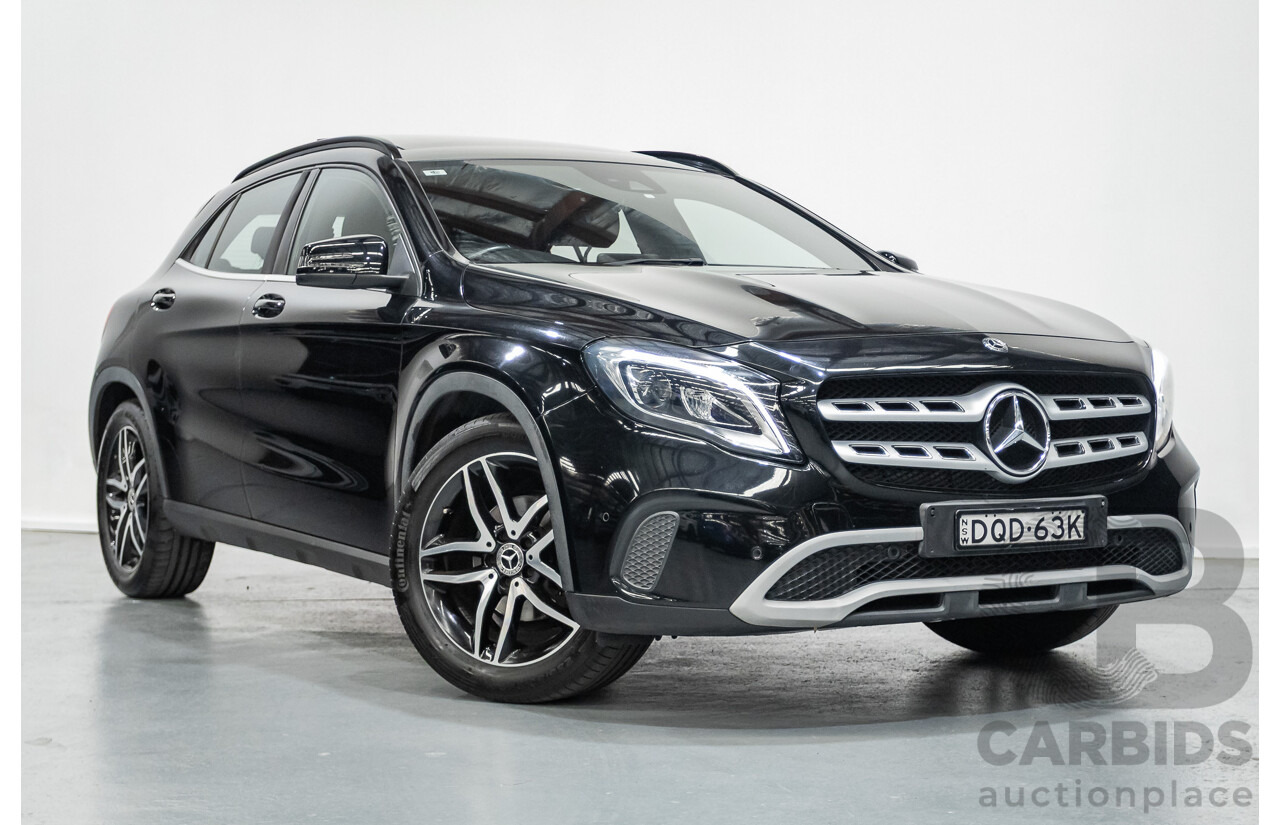 7/2017 Mercedes-Benz GLA 180 X156 MY17.5 4d Wagon Cosmos Black Metallic Turbo 1.6L
