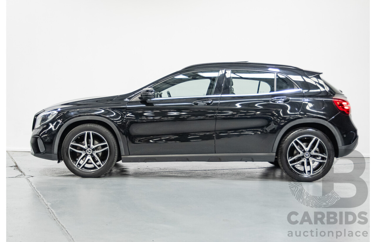 7/2017 Mercedes-Benz GLA 180 X156 MY17.5 4d Wagon Cosmos Black Metallic Turbo 1.6L