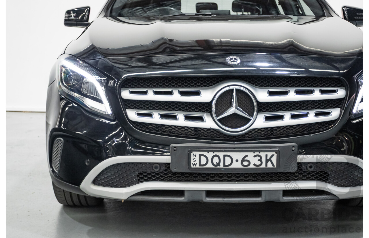 7/2017 Mercedes-Benz GLA 180 X156 MY17.5 4d Wagon Cosmos Black Metallic Turbo 1.6L