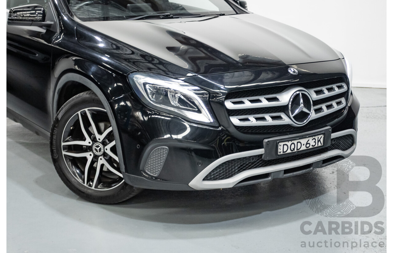 7/2017 Mercedes-Benz GLA 180 X156 MY17.5 4d Wagon Cosmos Black Metallic Turbo 1.6L