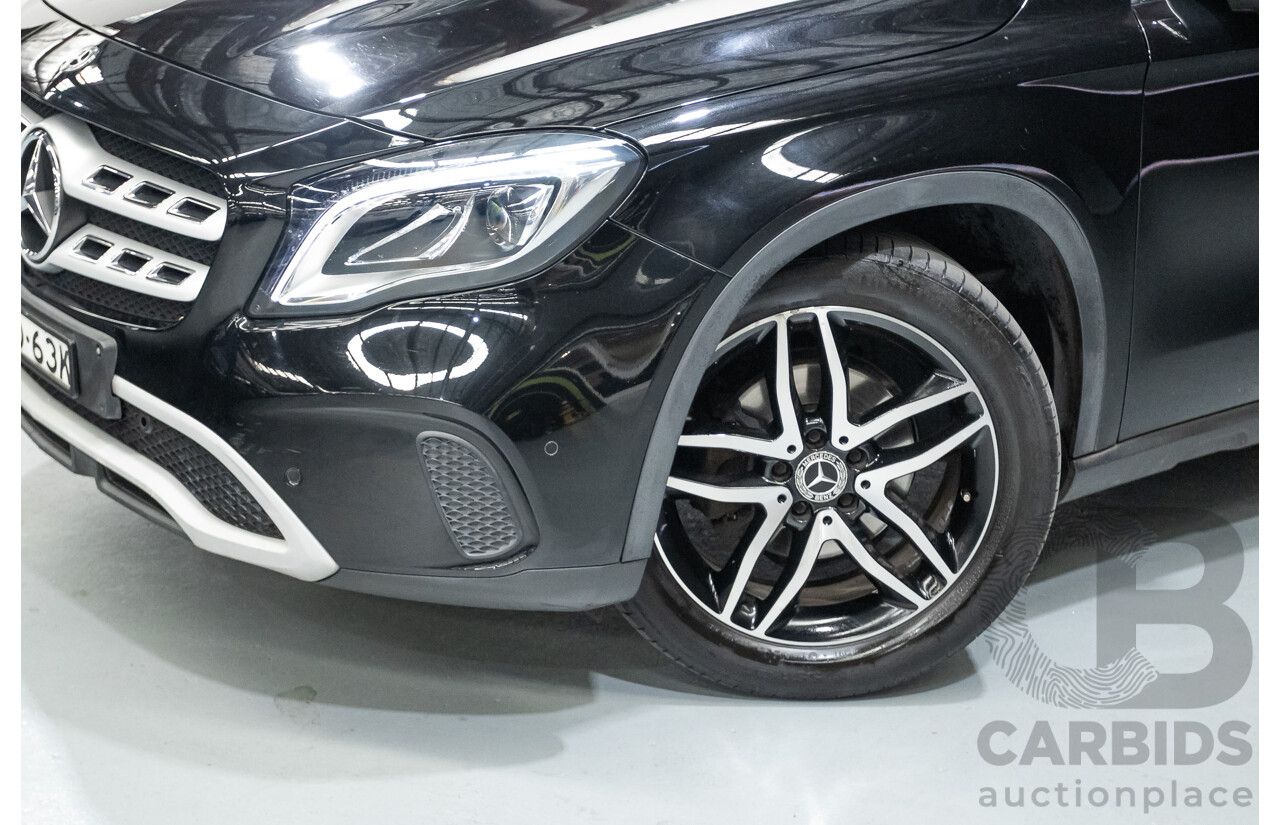 7/2017 Mercedes-Benz GLA 180 X156 MY17.5 4d Wagon Cosmos Black Metallic Turbo 1.6L