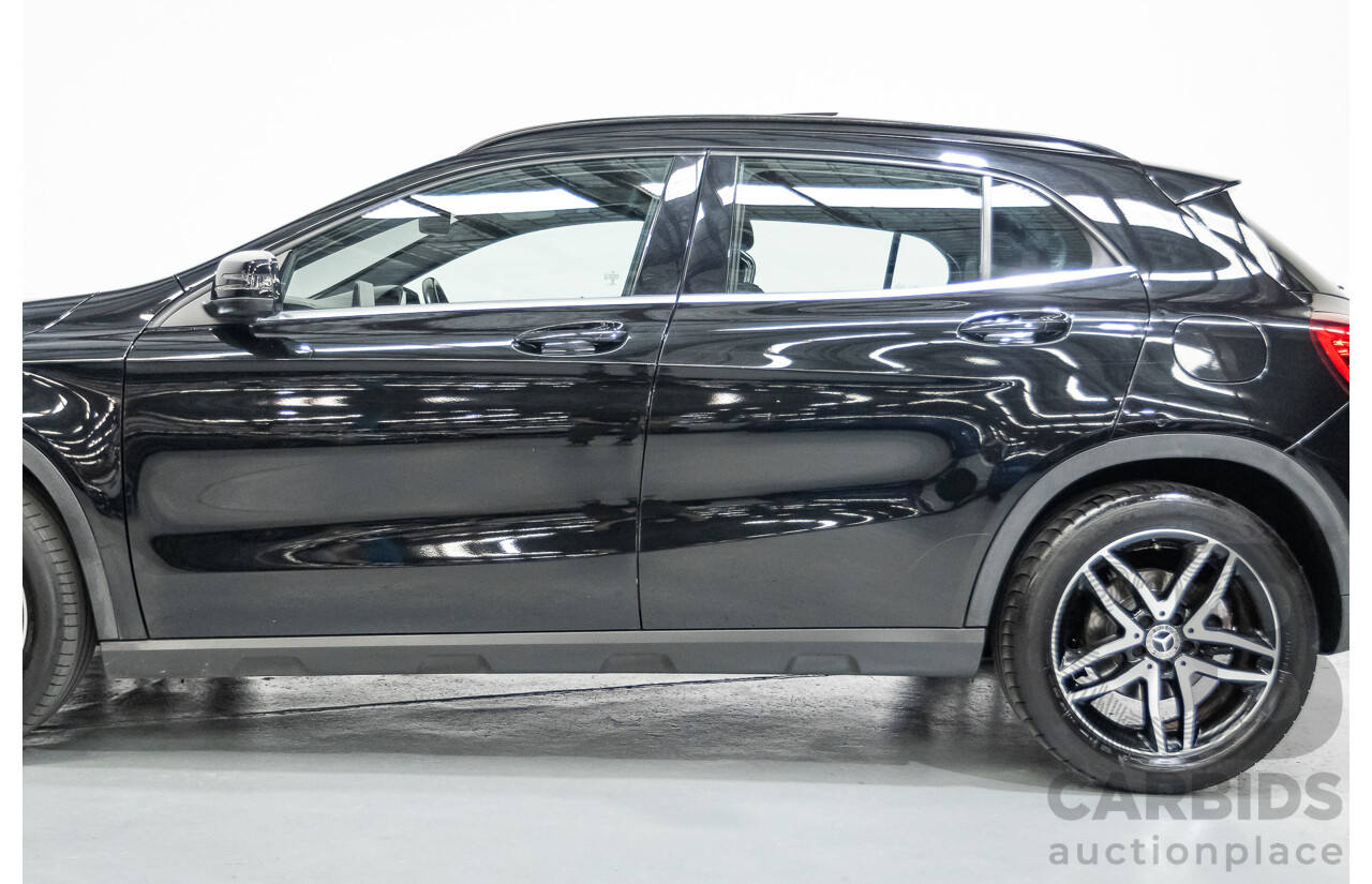 7/2017 Mercedes-Benz GLA 180 X156 MY17.5 4d Wagon Cosmos Black Metallic Turbo 1.6L