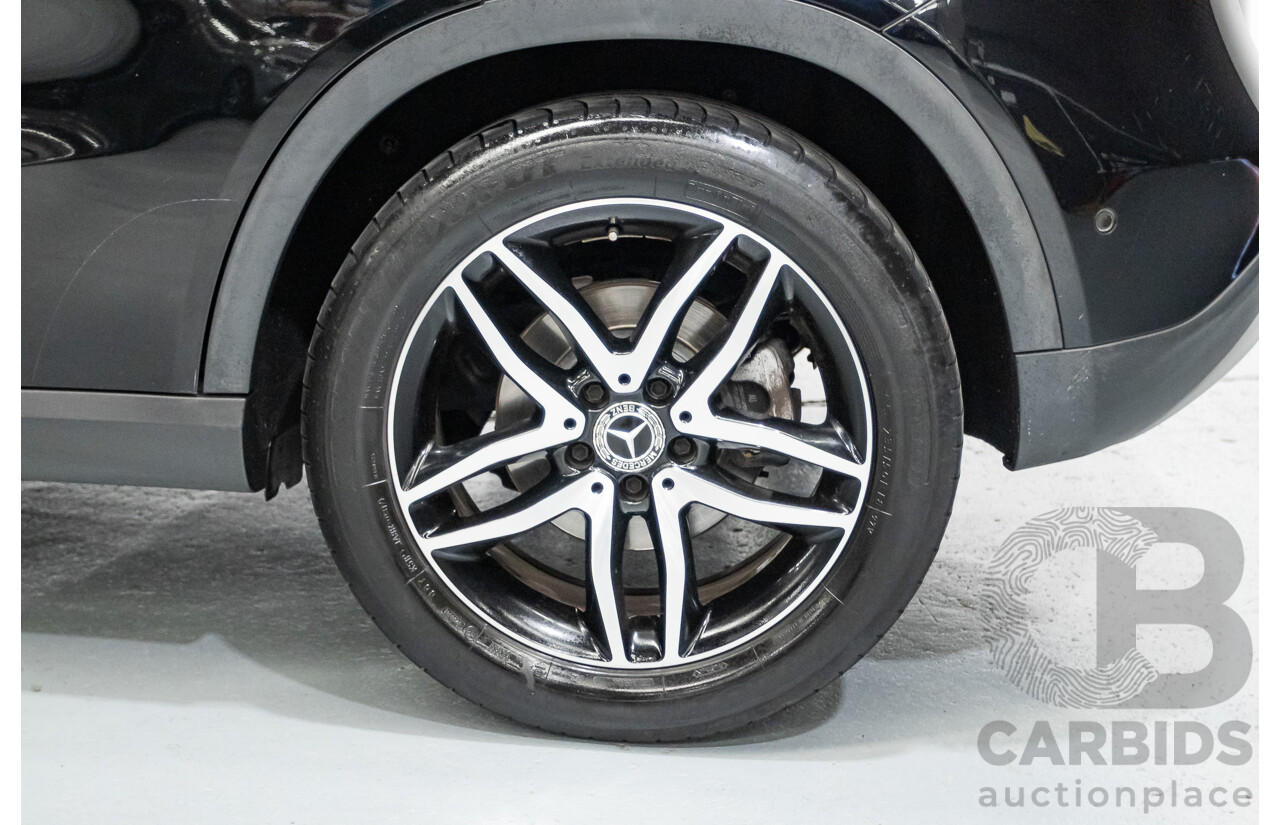 7/2017 Mercedes-Benz GLA 180 X156 MY17.5 4d Wagon Cosmos Black Metallic Turbo 1.6L