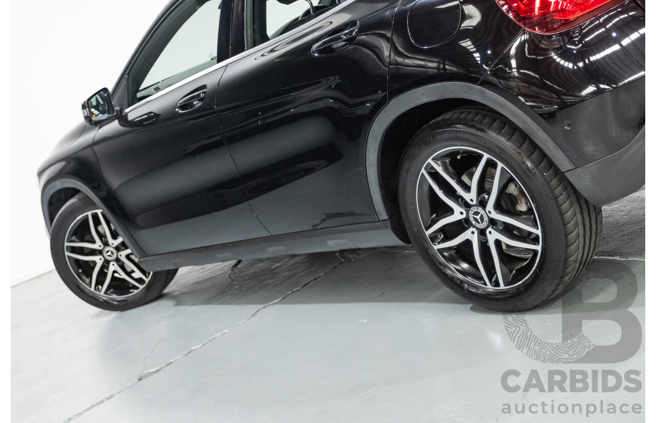 7/2017 Mercedes-Benz GLA 180 X156 MY17.5 4d Wagon Cosmos Black Metallic Turbo 1.6L