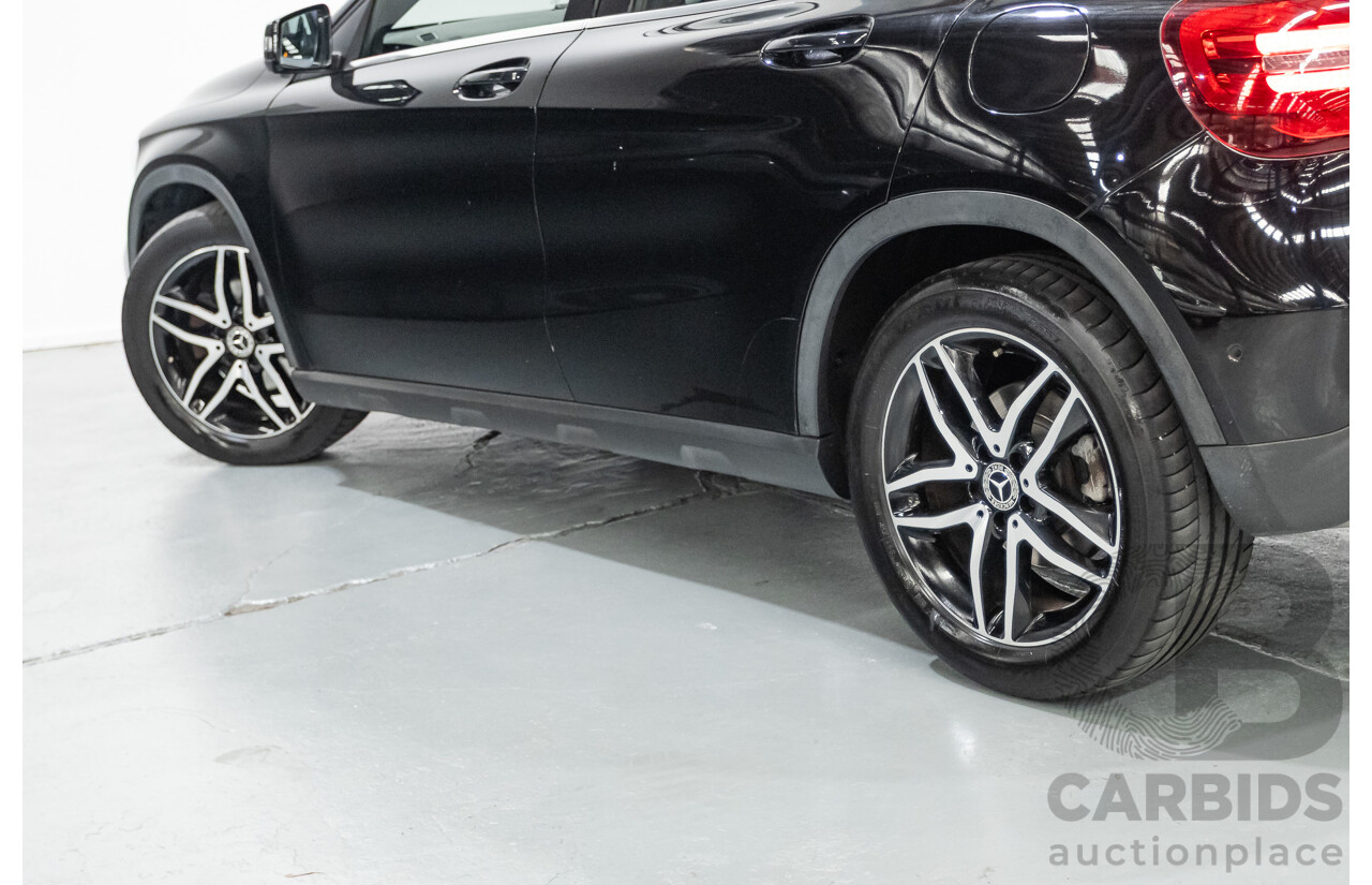7/2017 Mercedes-Benz GLA 180 X156 MY17.5 4d Wagon Cosmos Black Metallic Turbo 1.6L