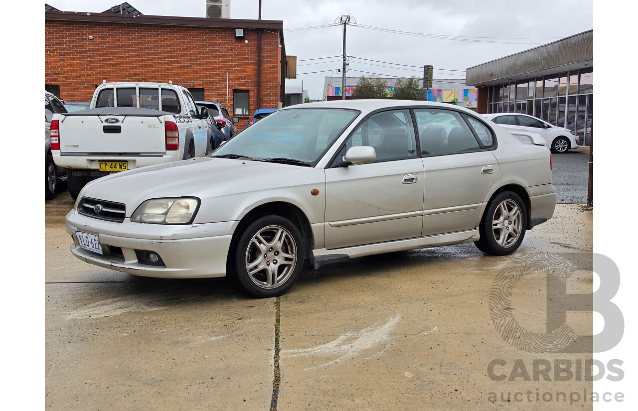7/2000 Subaru Liberty RX MY00 4d Sedan Silver 2.5L