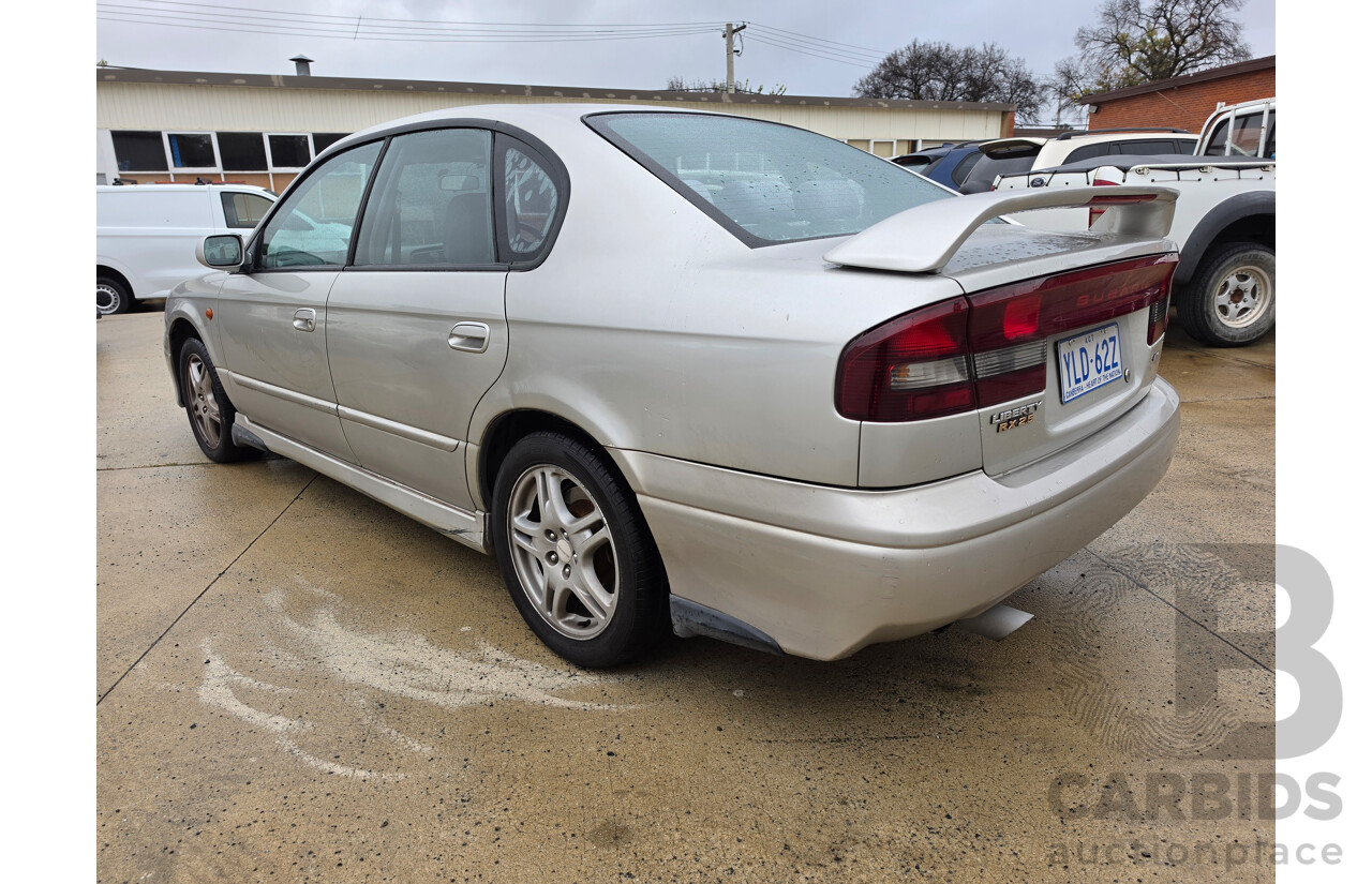 7/2000 Subaru Liberty RX MY00 4d Sedan Silver 2.5L