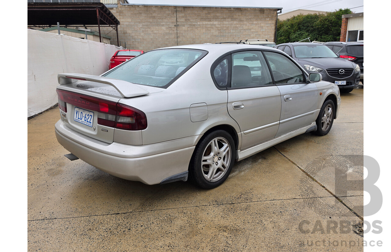 7/2000 Subaru Liberty RX MY00 4d Sedan Silver 2.5L