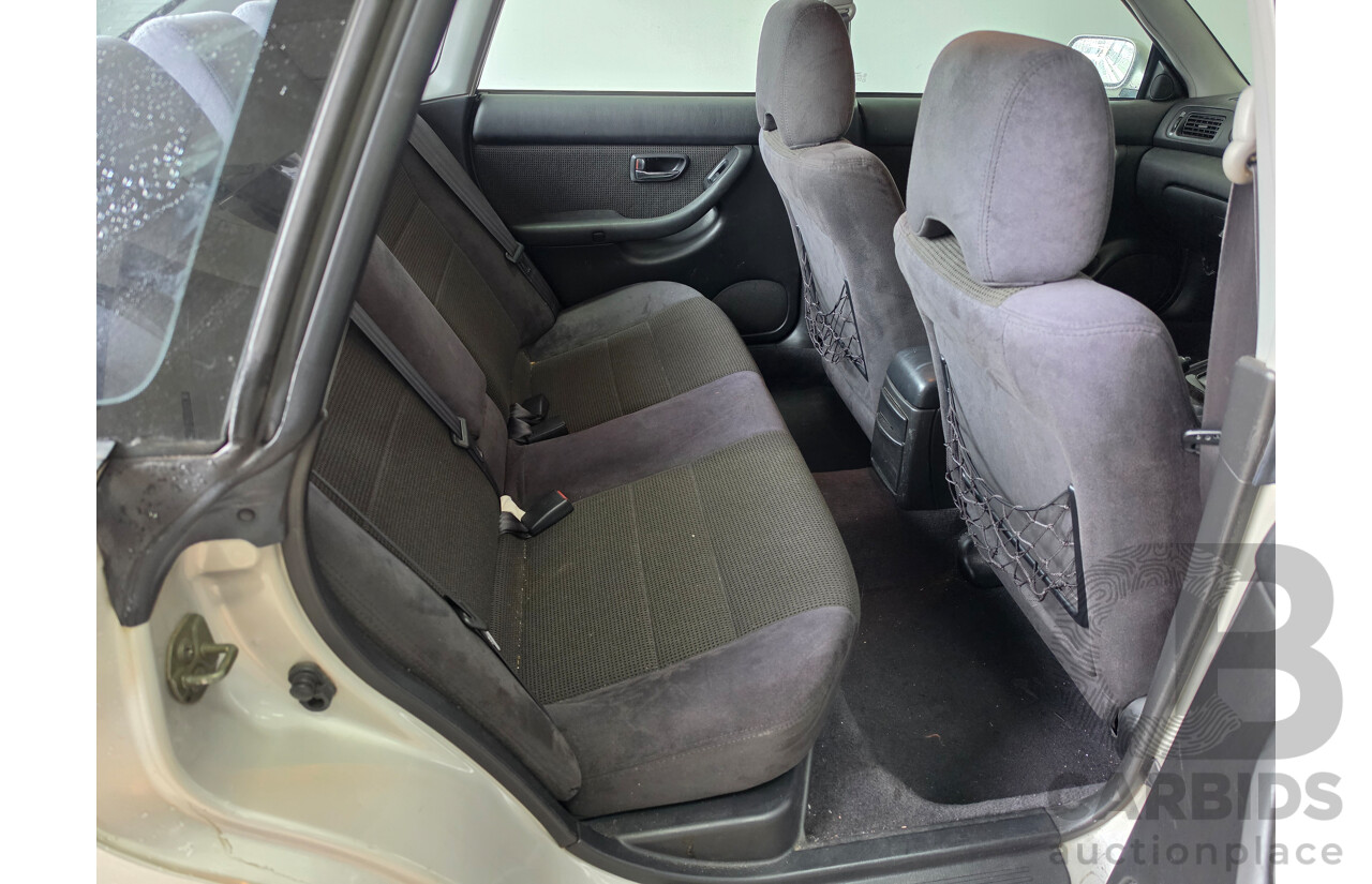 7/2000 Subaru Liberty RX MY00 4d Sedan Silver 2.5L