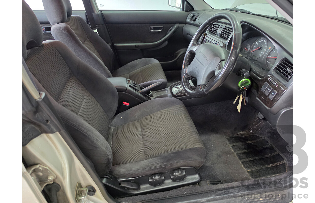 7/2000 Subaru Liberty RX MY00 4d Sedan Silver 2.5L