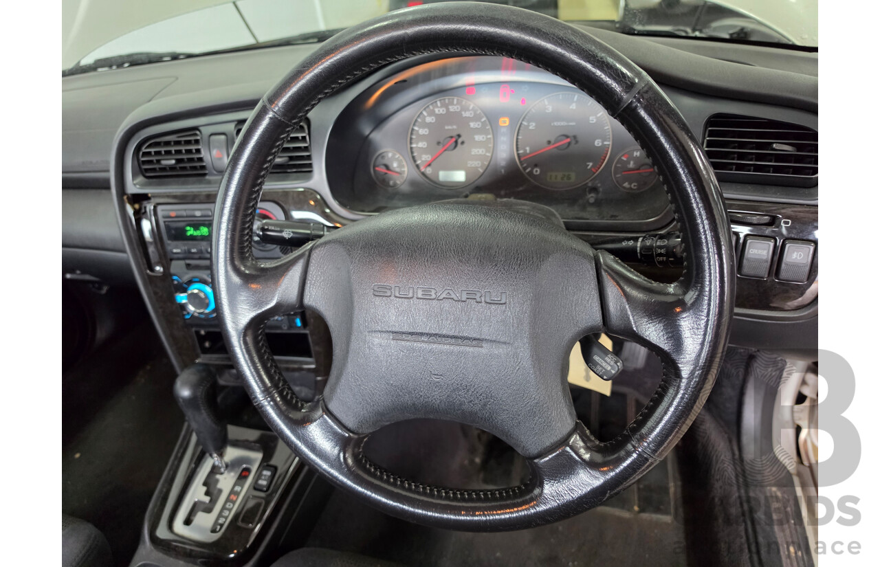 7/2000 Subaru Liberty RX MY00 4d Sedan Silver 2.5L