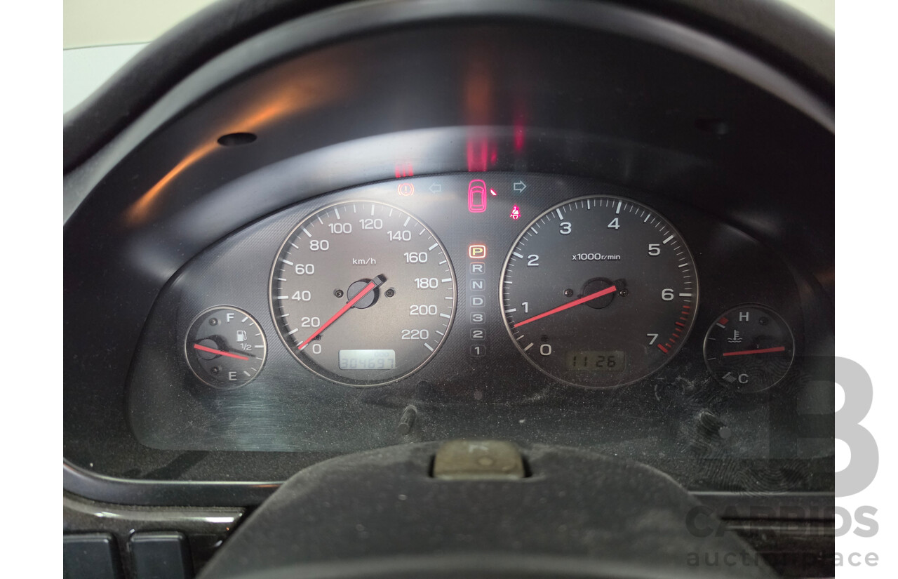 7/2000 Subaru Liberty RX MY00 4d Sedan Silver 2.5L