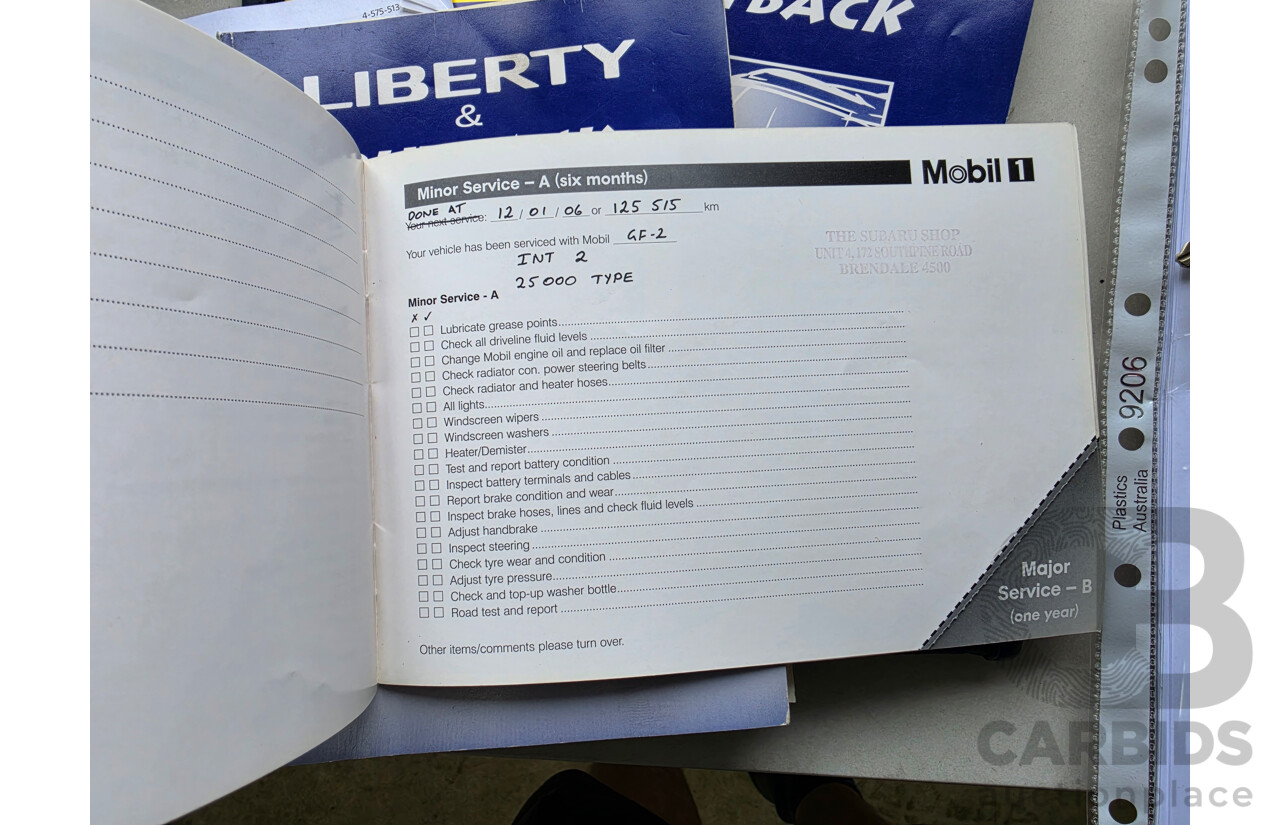 7/2000 Subaru Liberty RX MY00 4d Sedan Silver 2.5L