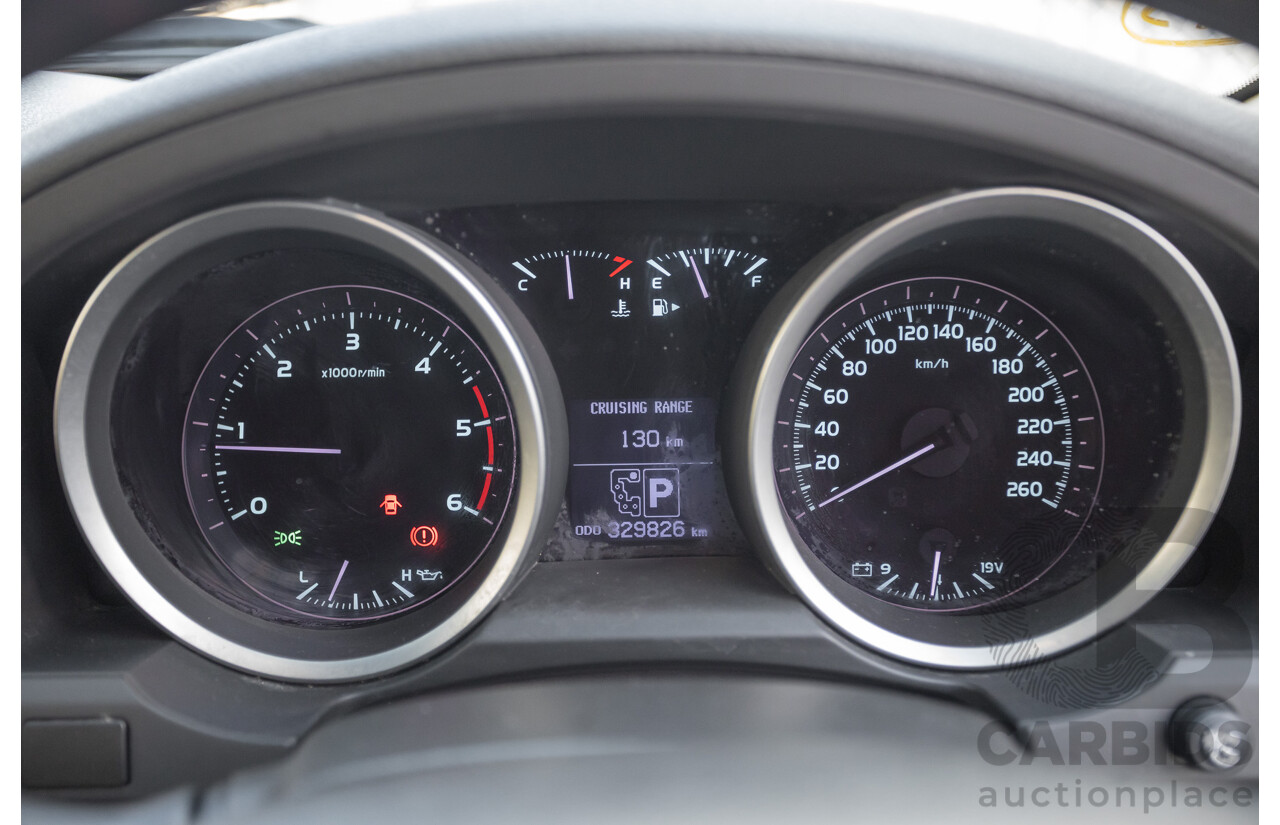 4/2008 Toyota Landcruiser Sahara (4x4) VDJ200R 4D Wagon Blizzard White Twin Turbo Diesel V8 4.5L