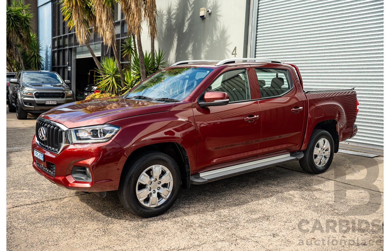 05/2021 LDV T60 Pro (4x4) SK8C Double Cab Utility Red Turbo Diesel 2.8L
