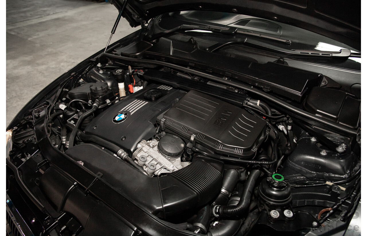 5/2008 BMW 335i E93 MY09 2d Convertible Black Sapphire Metallic Twin Turbo 3.0L