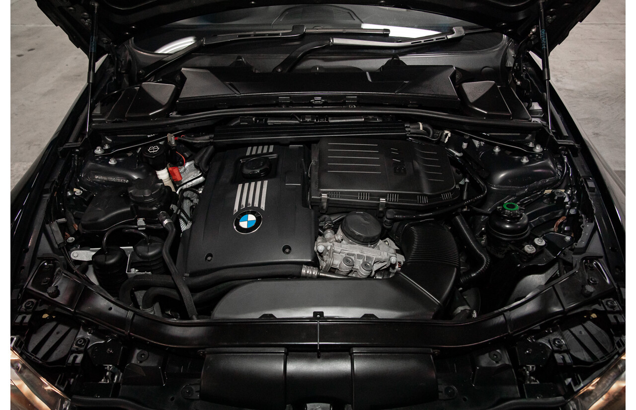 5/2008 BMW 335i E93 MY09 2d Convertible Black Sapphire Metallic Twin Turbo 3.0L