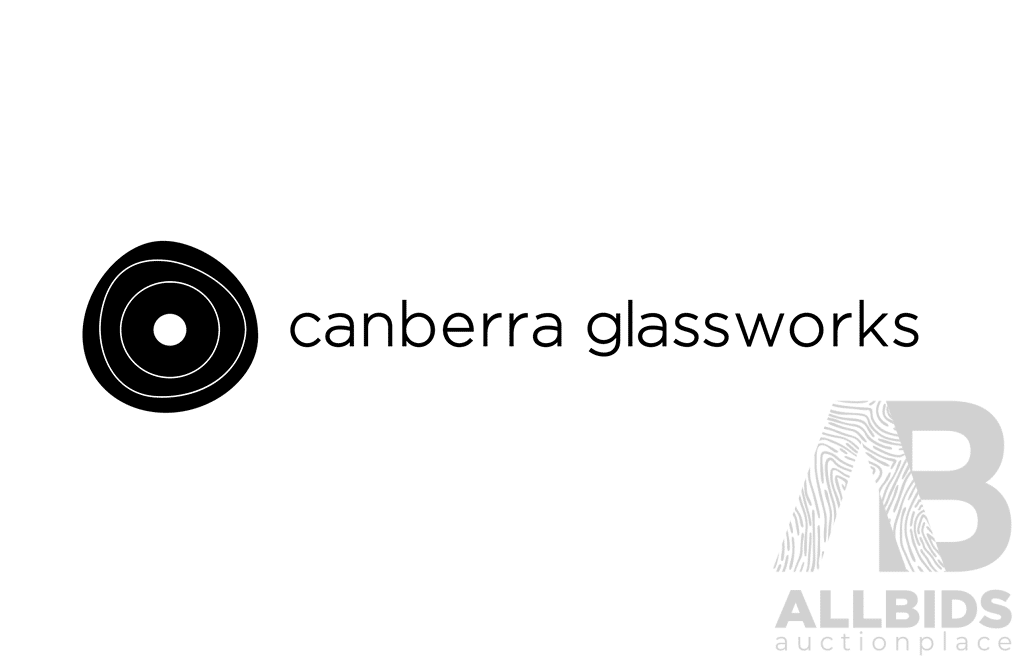 Canberra Glassworks SAMPLE of the CONTINUUM Platter