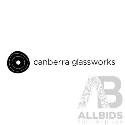 Canberra Glassworks SAMPLE of the CONTINUUM Platter