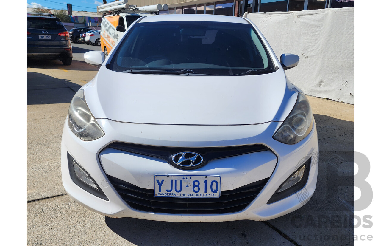 5/2012 Hyundai i30 Active 1.6 CRDi GD 5d Hatchback White 1.6L