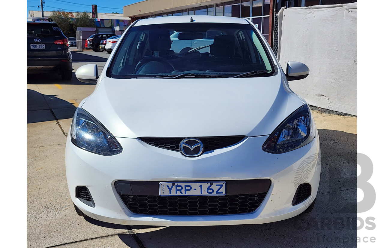 10/2007 Mazda Mazda2 NEO DE 5d Hatchback White 1.5L