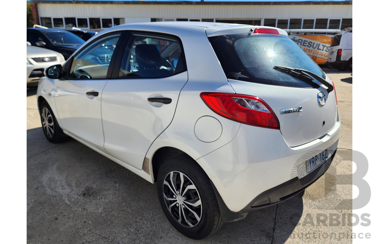 10/2007 Mazda Mazda2 NEO DE 5d Hatchback White 1.5L