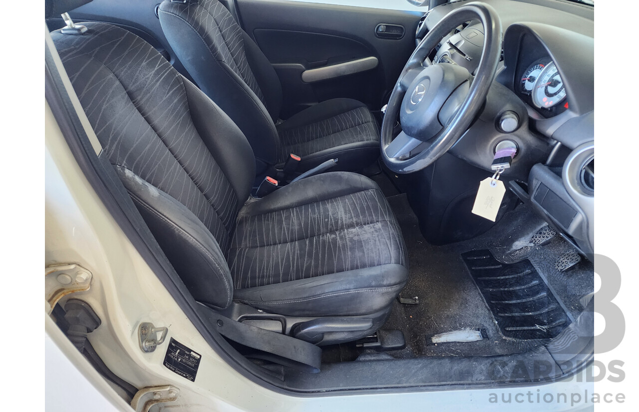 10/2007 Mazda Mazda2 NEO DE 5d Hatchback White 1.5L
