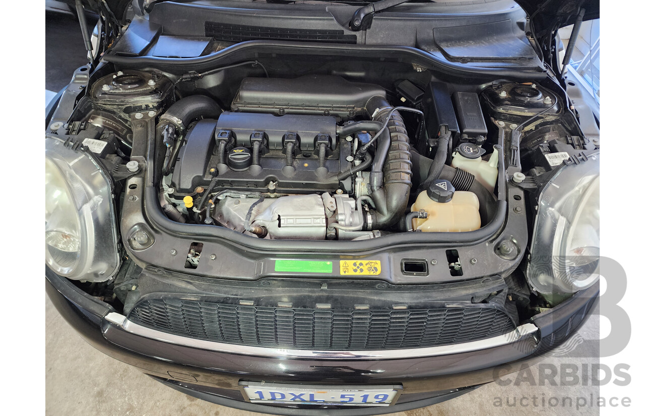 4/2010 Mini Cooper S R56 2d Hatchback Black 1.6L