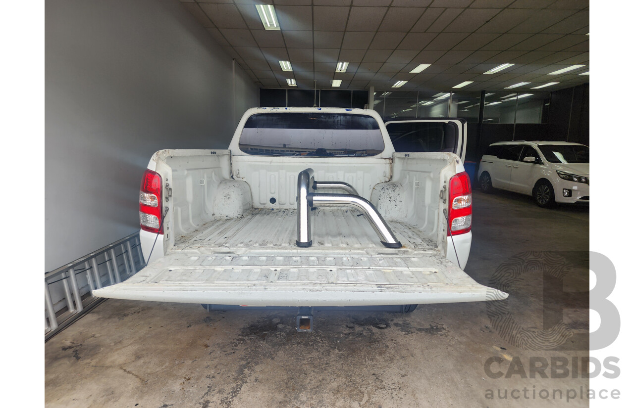 5/2015 Mitsubishi Triton GLS (4x4) MQ MY16 Dual Cab Utility White 2.4L