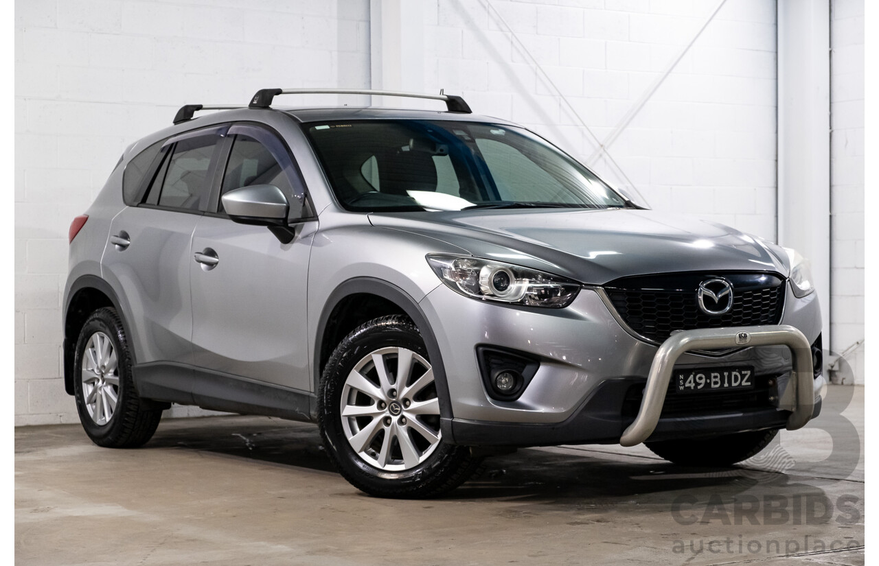 6/2014 Mazda Cx-5 MAXX Sport (4x4) MY13 UPGRADE 4d Wagon Liquid Silver Metallic Turbo Diesel 2.2L
