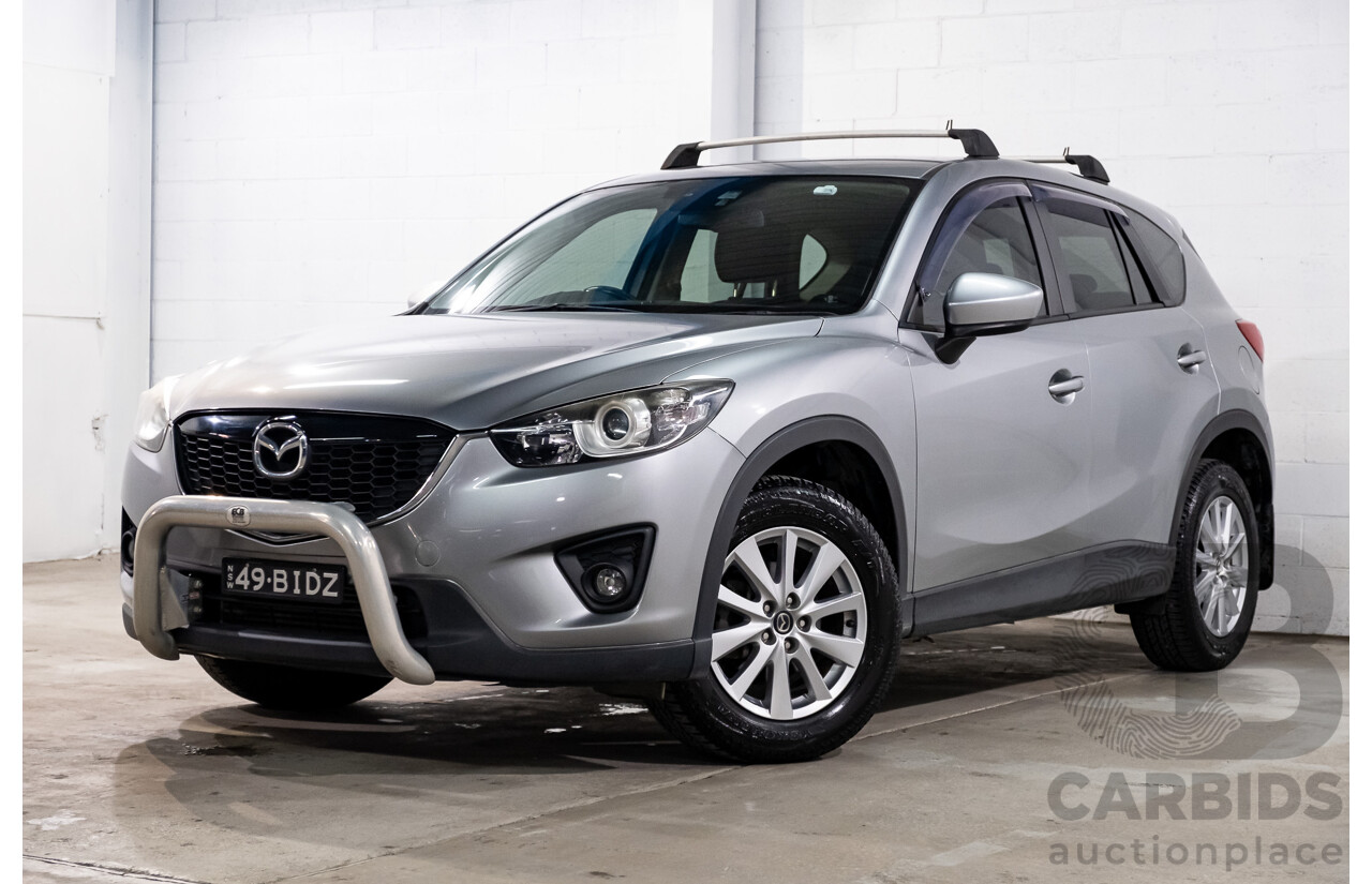 6/2014 Mazda Cx-5 MAXX Sport (4x4) MY13 UPGRADE 4d Wagon Liquid Silver Metallic Turbo Diesel 2.2L