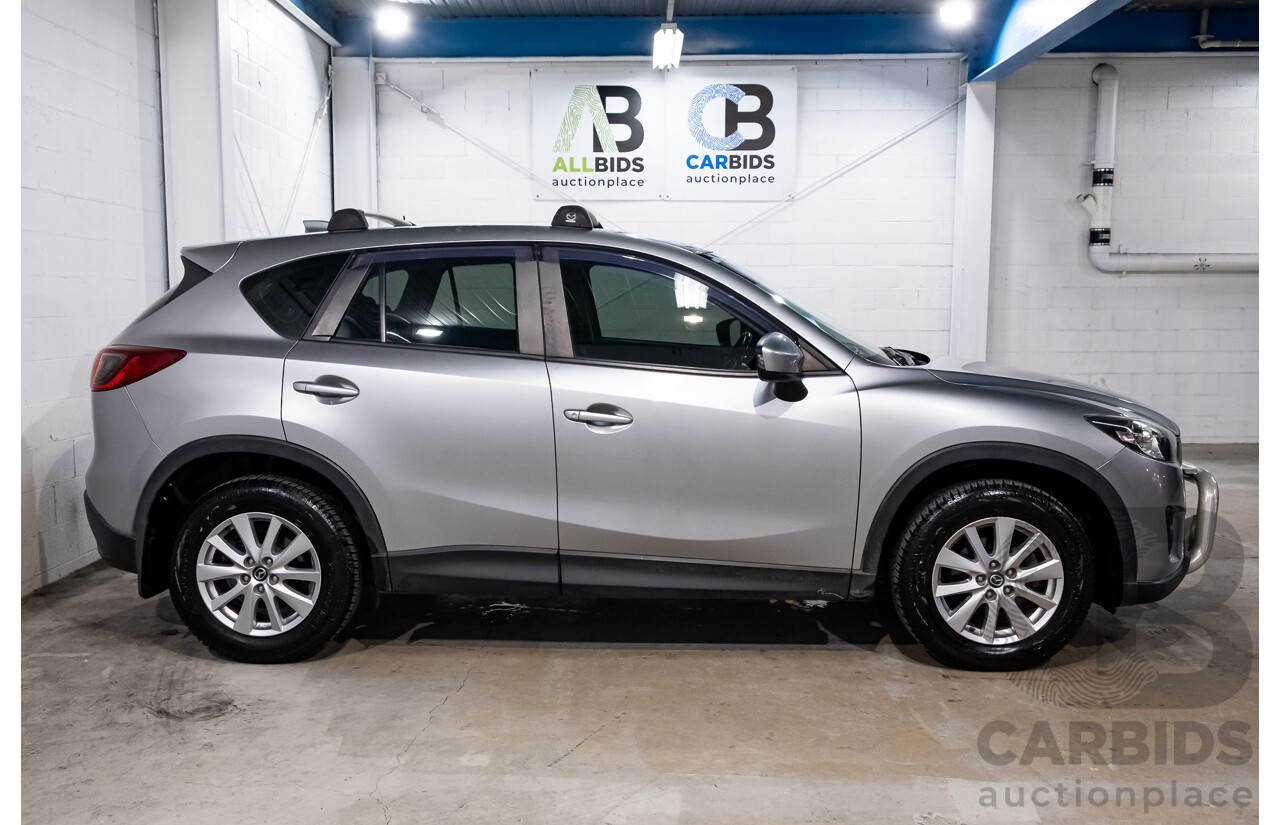 6/2014 Mazda Cx-5 MAXX Sport (4x4) MY13 UPGRADE 4d Wagon Liquid Silver Metallic Turbo Diesel 2.2L
