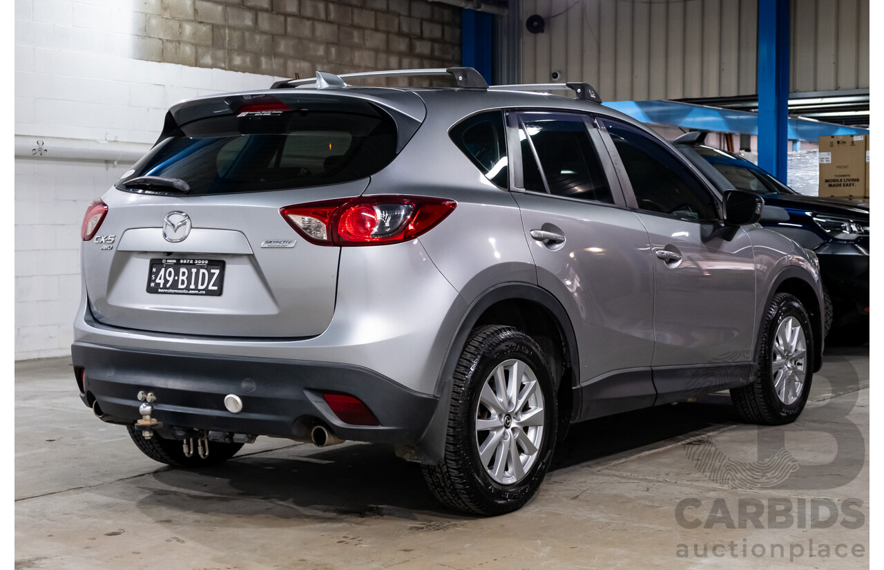 6/2014 Mazda Cx-5 MAXX Sport (4x4) MY13 UPGRADE 4d Wagon Liquid Silver Metallic Turbo Diesel 2.2L