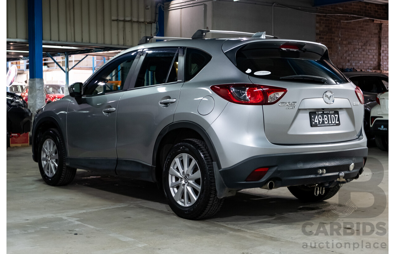 6/2014 Mazda Cx-5 MAXX Sport (4x4) MY13 UPGRADE 4d Wagon Liquid Silver Metallic Turbo Diesel 2.2L