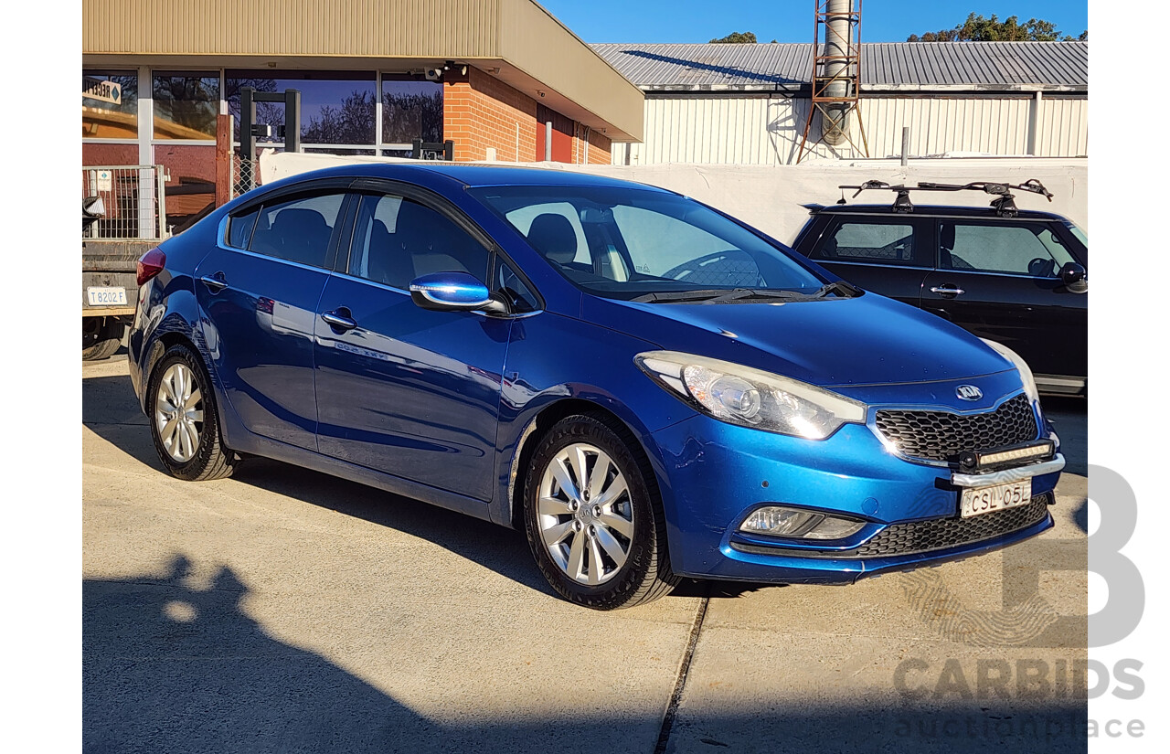 5/2014 Kia Cerato Si YD MY15 4d Sedan Blue 2.0L