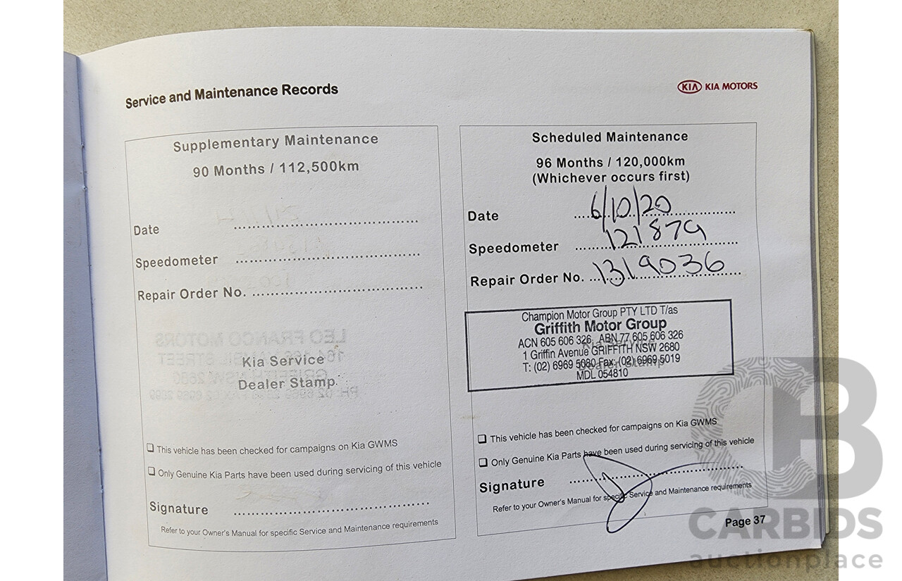 5/2014 Kia Cerato Si YD MY15 4d Sedan Blue 2.0L