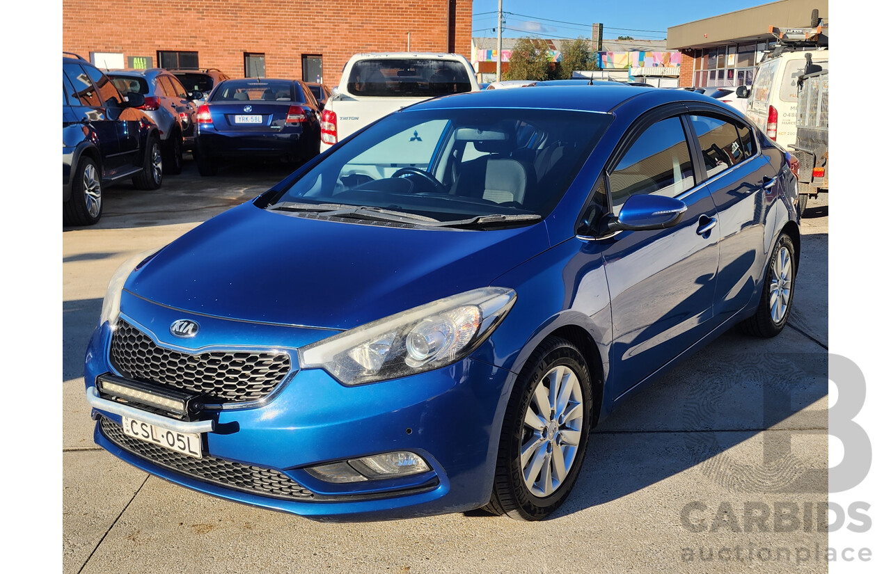 5/2014 Kia Cerato Si YD MY15 4d Sedan Blue 2.0L