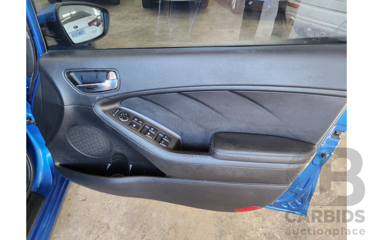 5/2014 Kia Cerato Si YD MY15 4d Sedan Blue 2.0L
