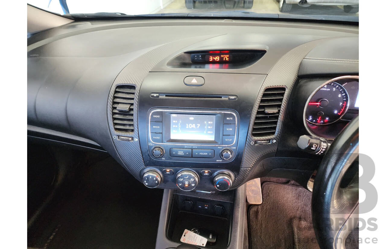 5/2014 Kia Cerato Si YD MY15 4d Sedan Blue 2.0L