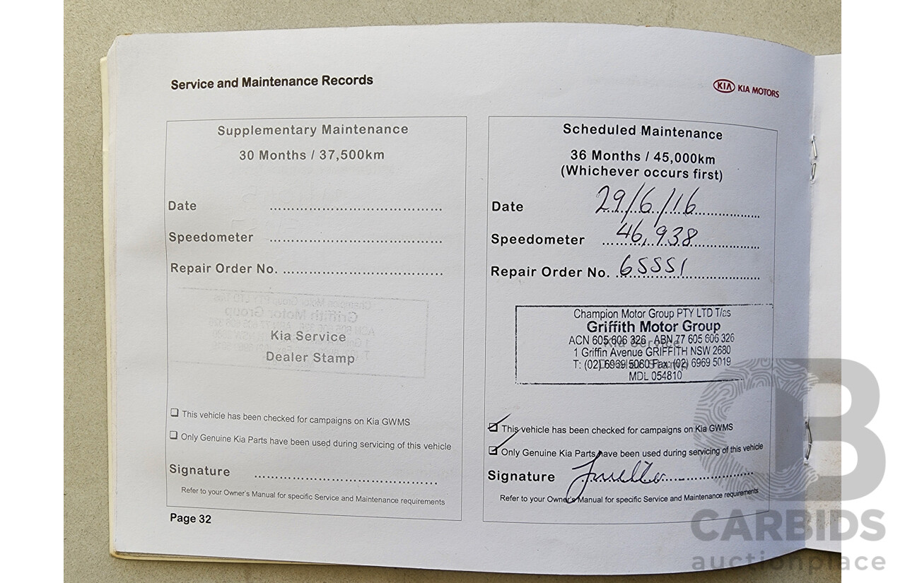 5/2014 Kia Cerato Si YD MY15 4d Sedan Blue 2.0L