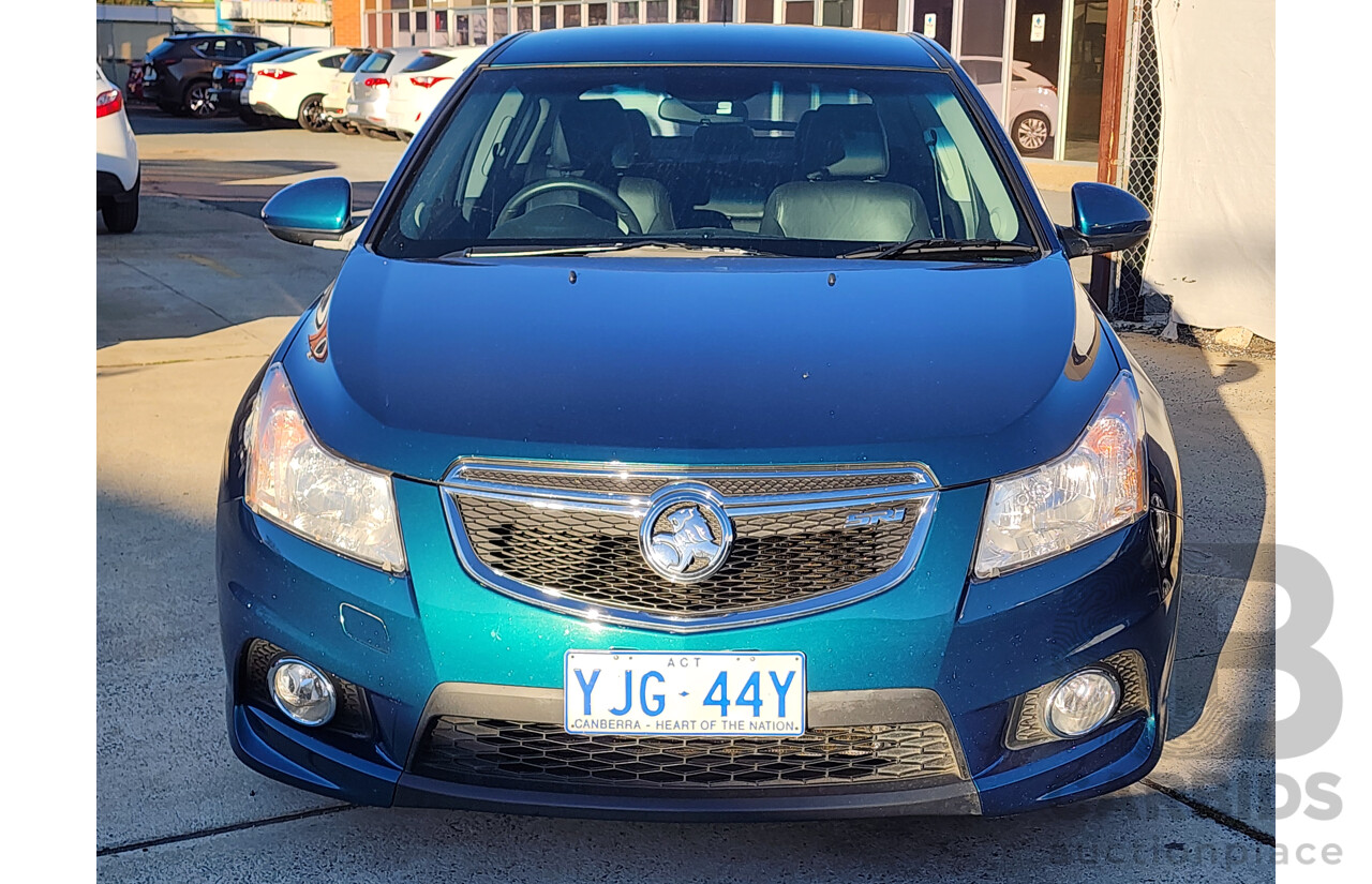 1/2012 Holden Cruze SRi V JH MY12 5d Hatchback Green 1.4L